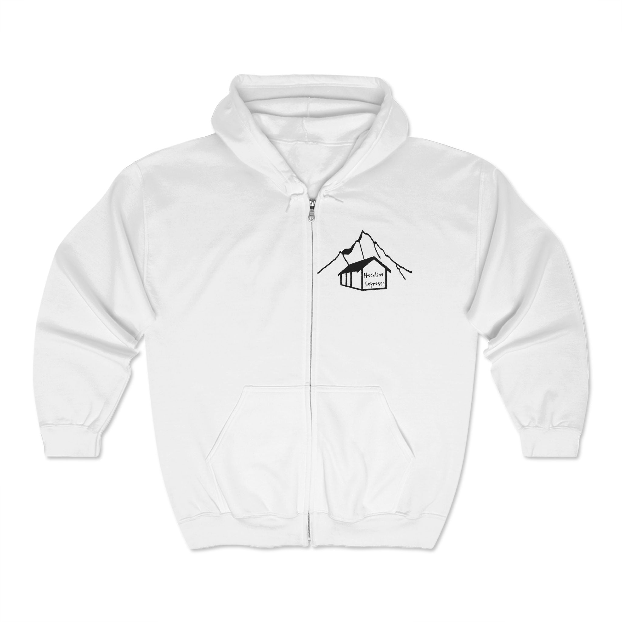 Classic Hookline Full Zip Hooded Sweatshirt