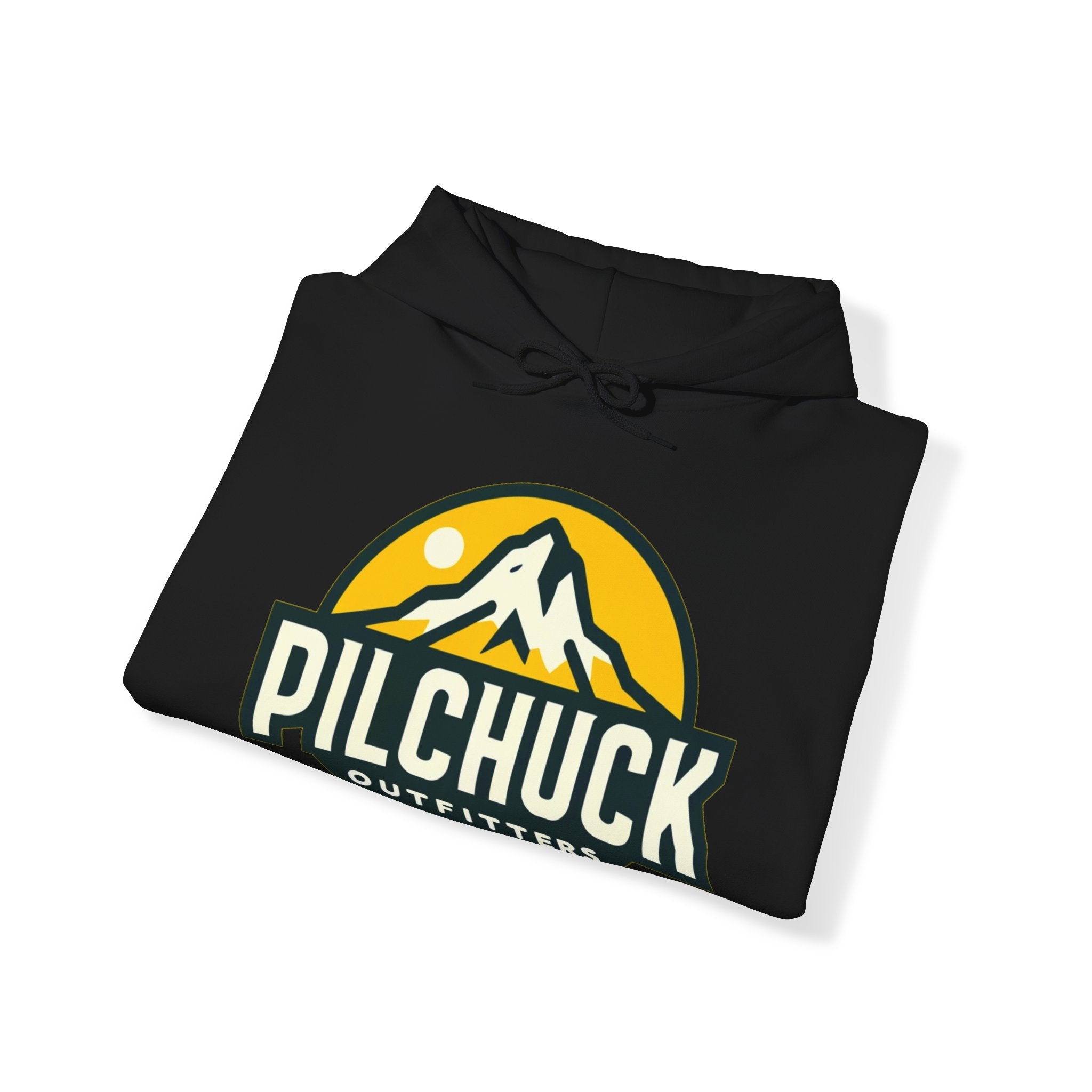 Classic Big Logo Pilchuck Outfitters Unisex Heavy Blend Hooded Sweatshirt