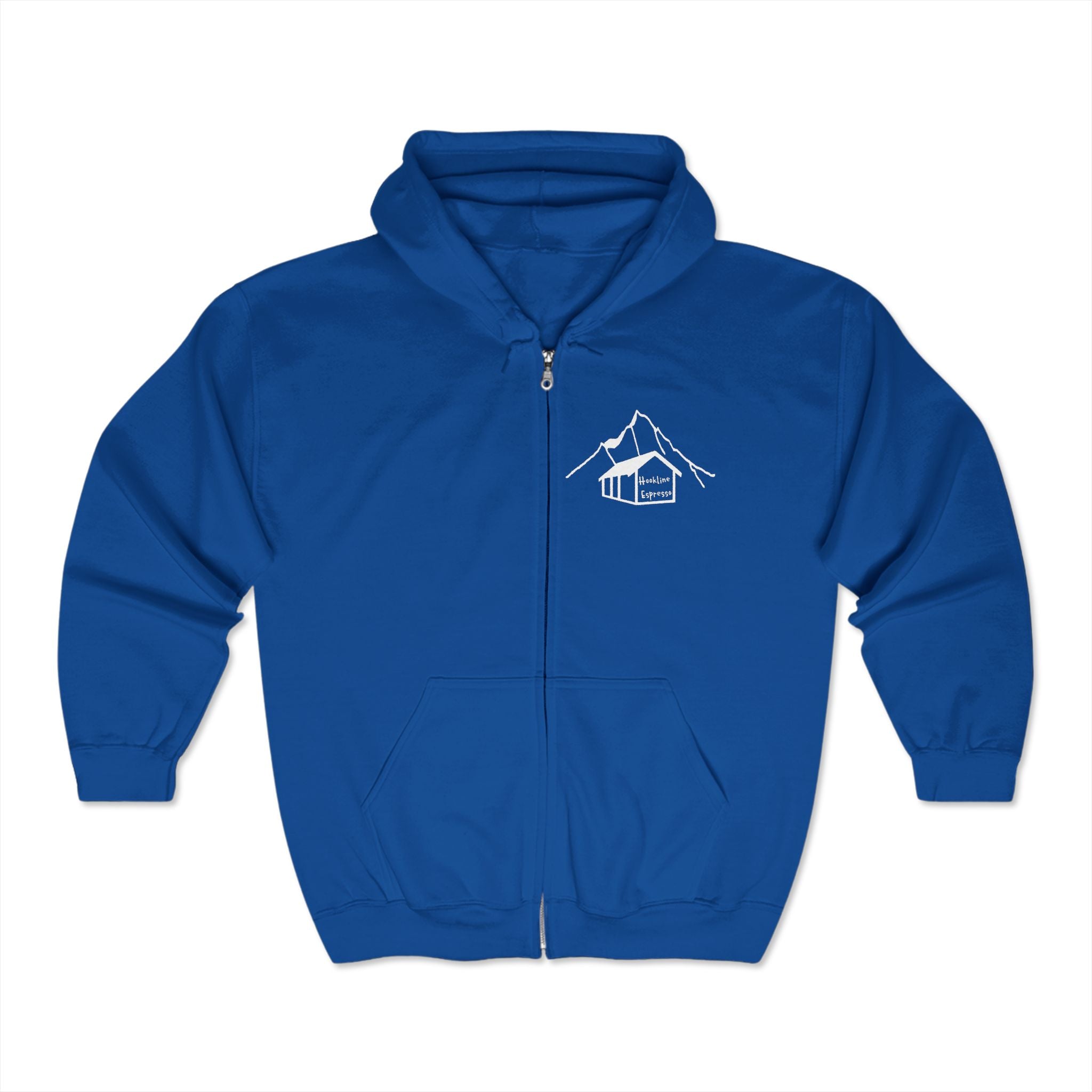 Classic Hookline Full Zip Hooded Sweatshirt