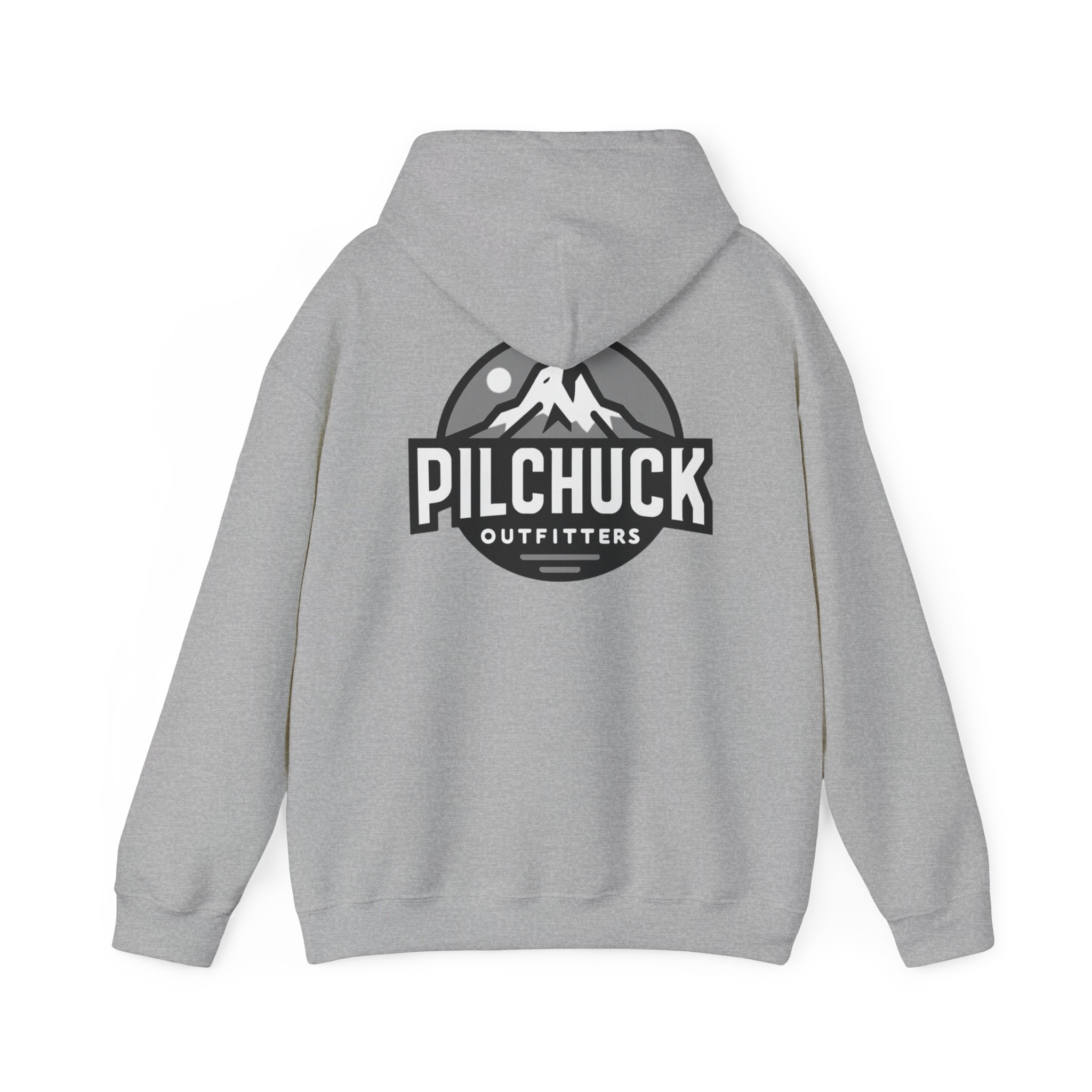 B&W Classic Pilchuck Outfitters Unisex Heavy Blend Hooded Sweatshirt