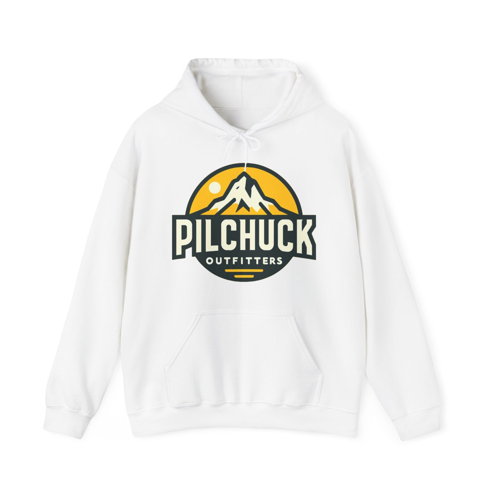 Classic Big Logo Pilchuck Outfitters Unisex Heavy Blend Hooded Sweatshirt