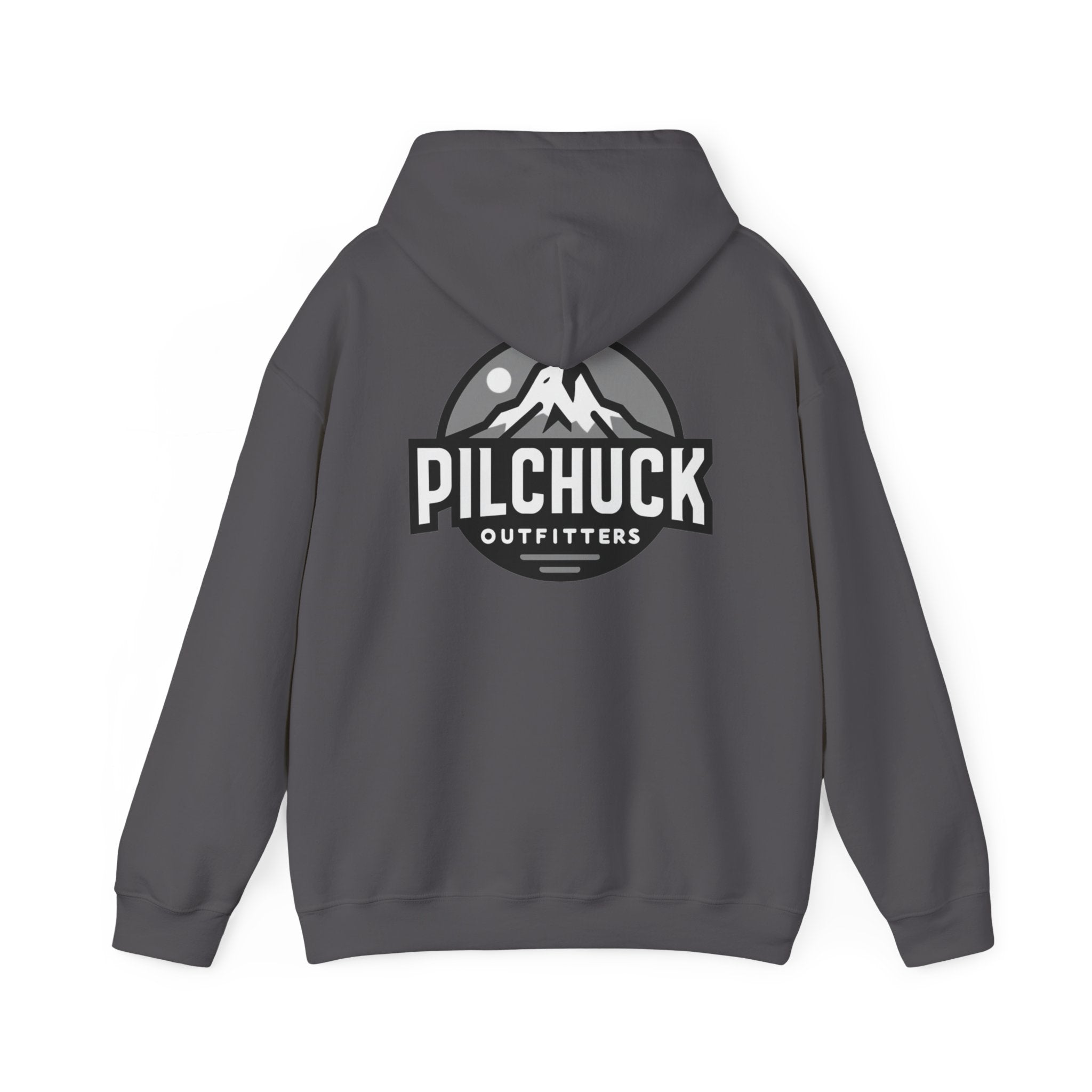 B&W Classic Pilchuck Outfitters Unisex Heavy Blend Hooded Sweatshirt