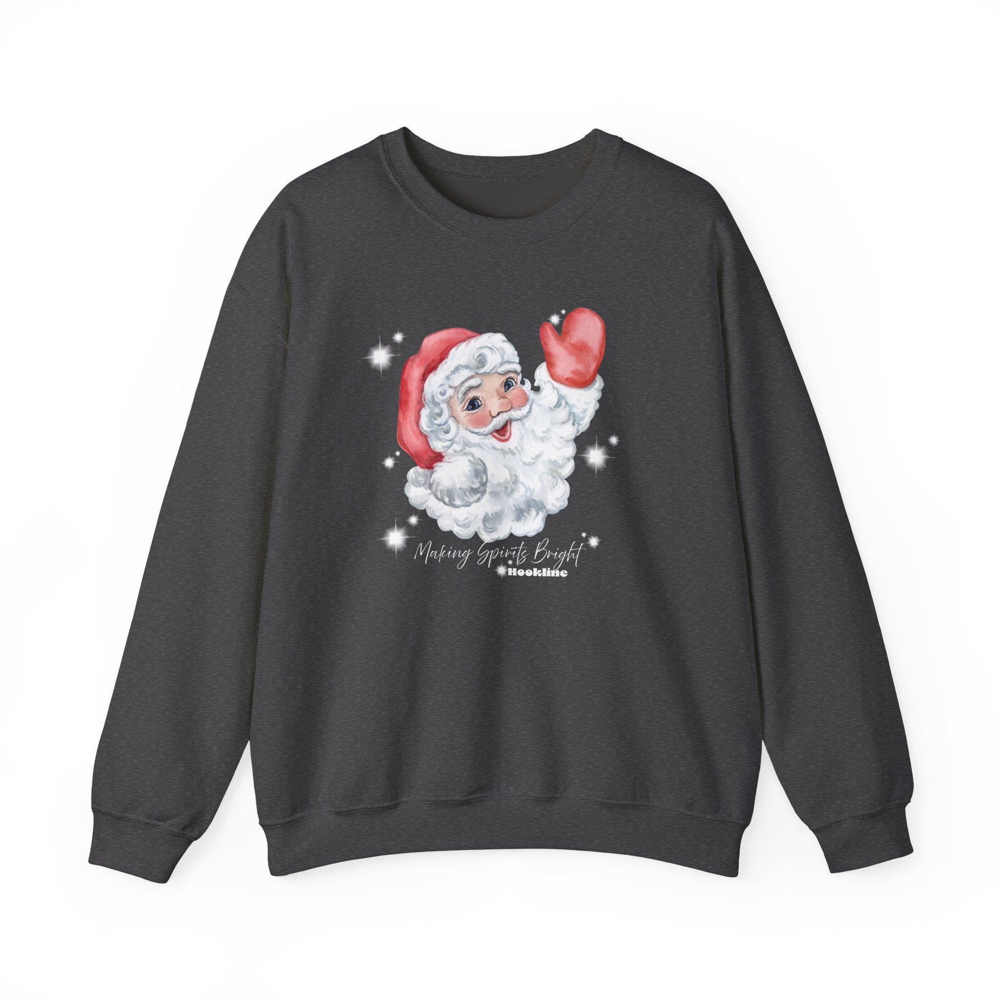 Making Spirits Bright Santa Sweatshirt