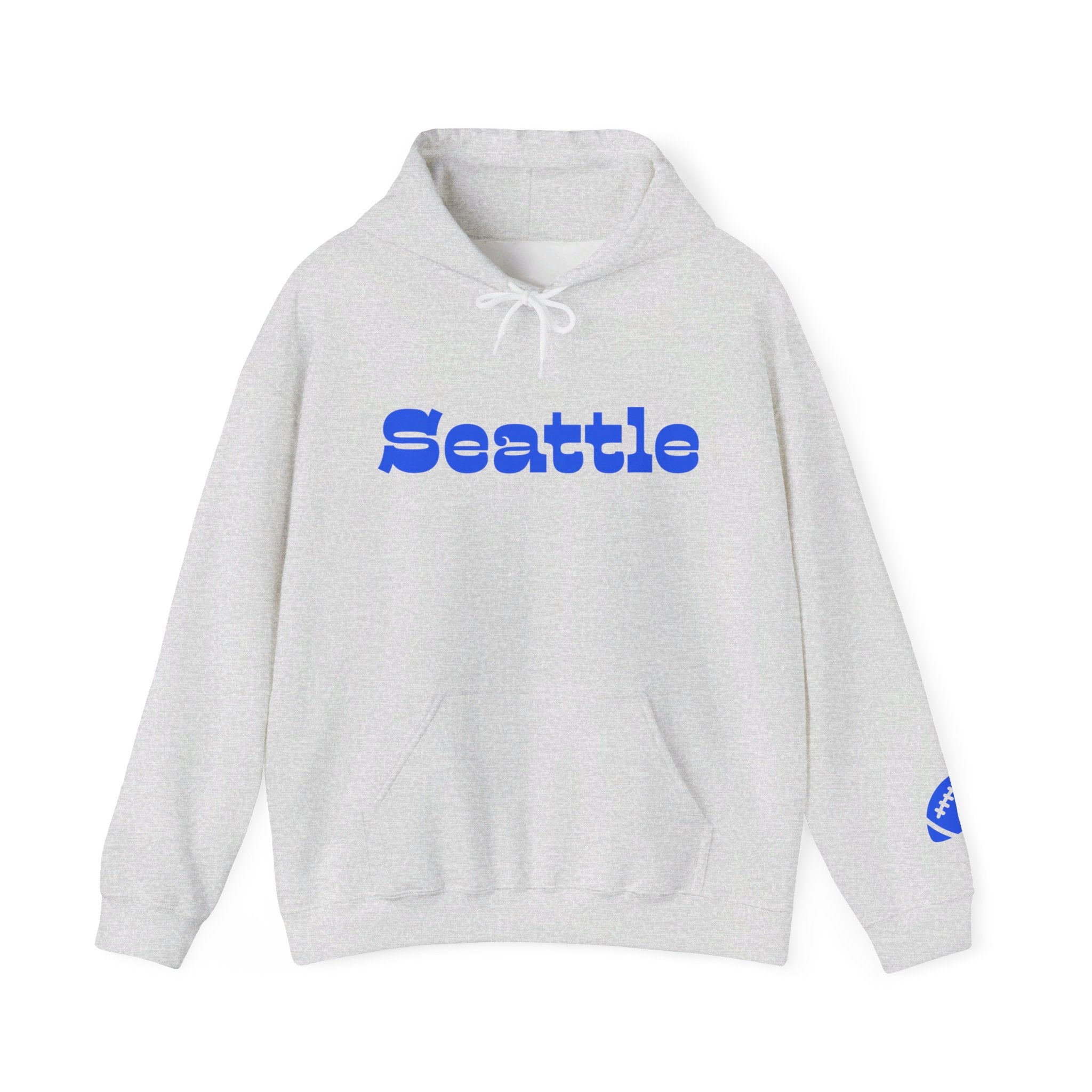 Seattle Home Team Heart Hooded Sweatshirt