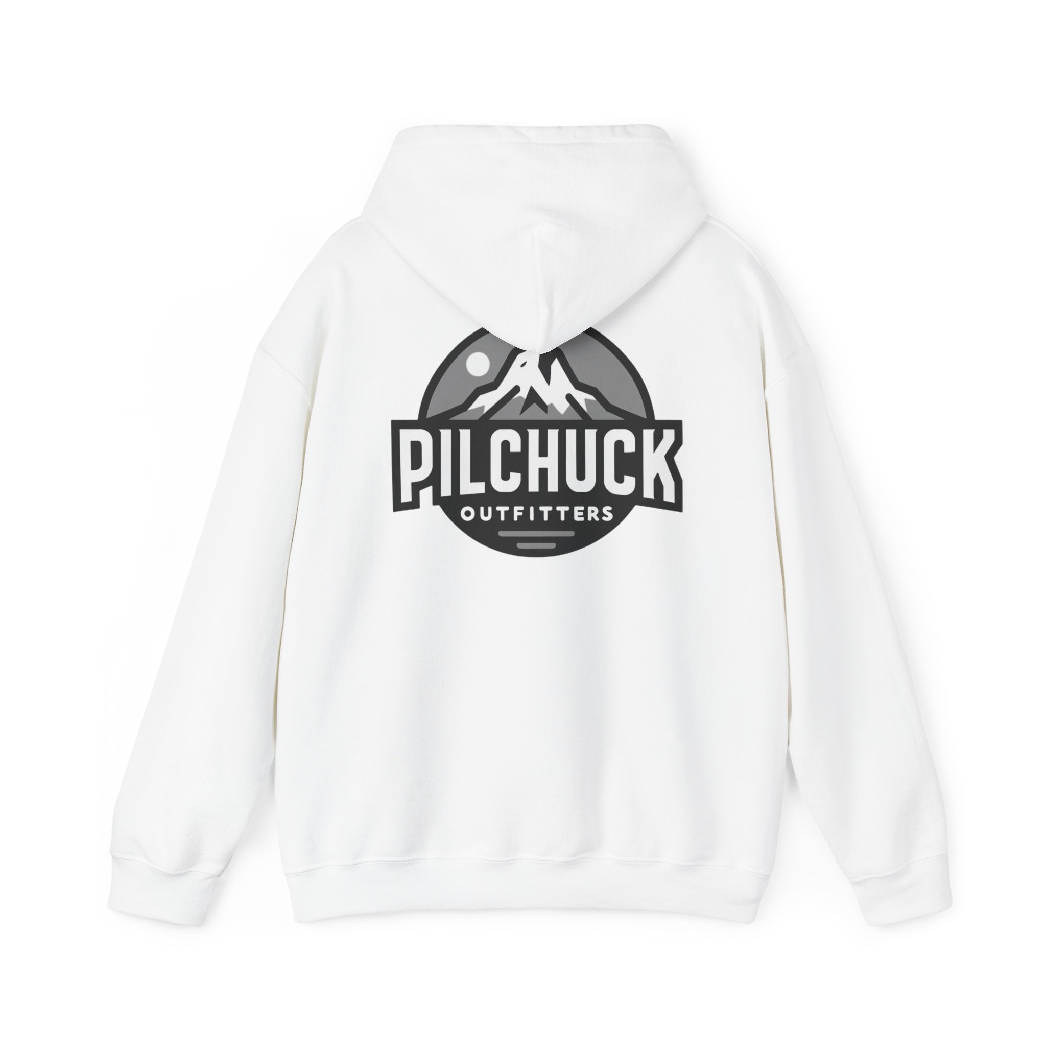 B&W Classic Pilchuck Outfitters Unisex Heavy Blend Hooded Sweatshirt