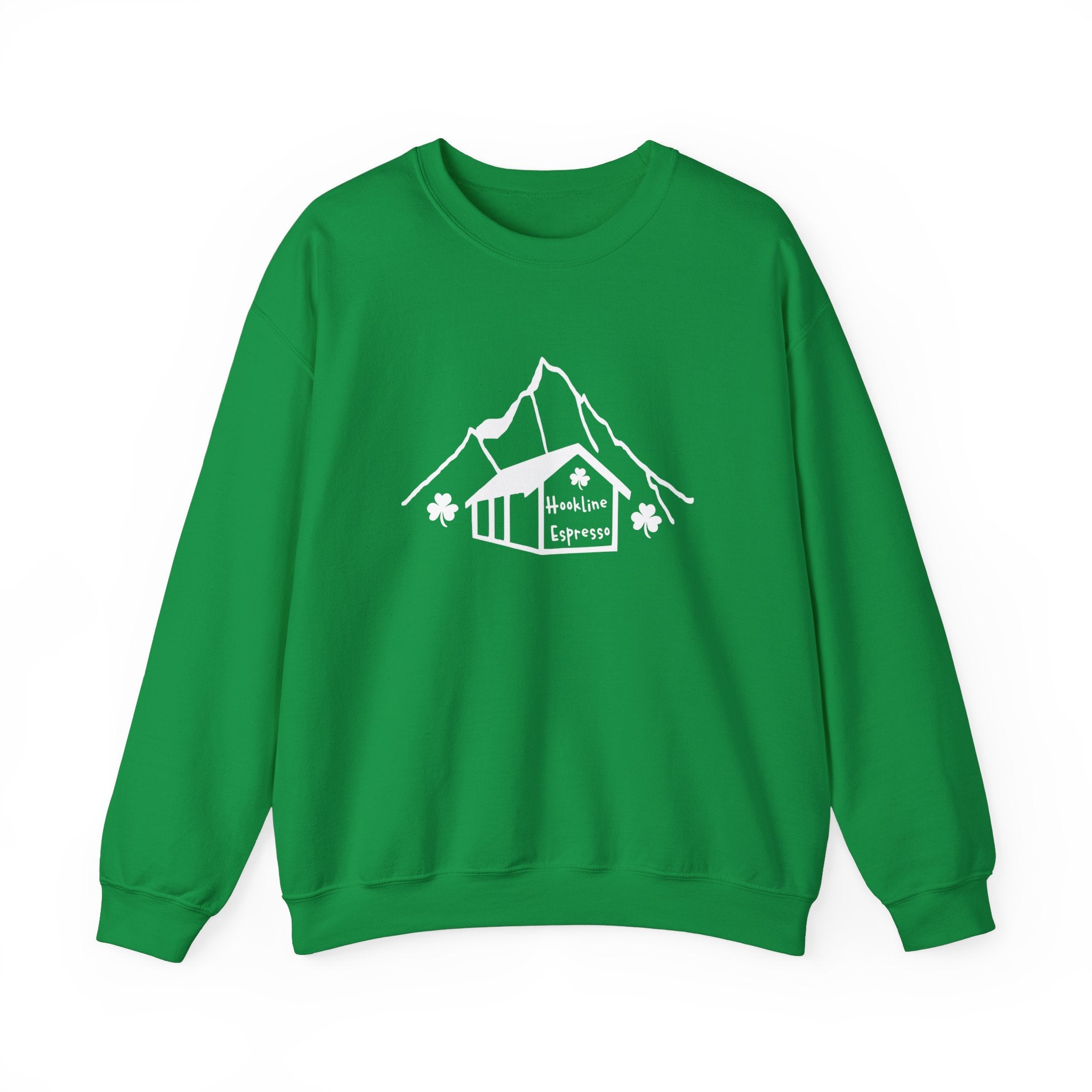 Hookline Classic Logo - Shamrock Edition Crewneck Sweatshirt